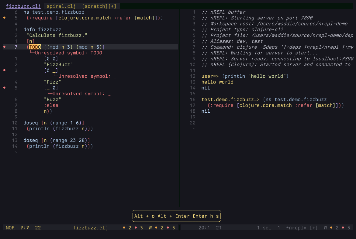 nREPL.hx’s lookup picker