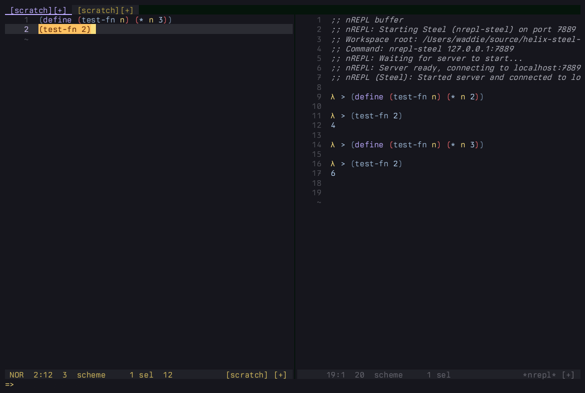 Opening the lookup picker in Helix